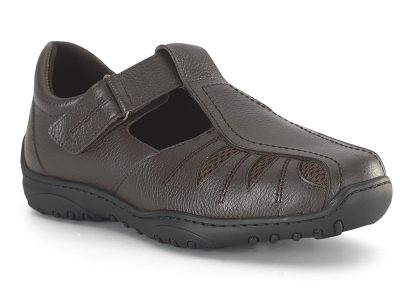 CALZADO CABALLERO DIABETICO MARRON