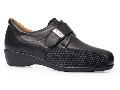 Calzado señora stretch negro